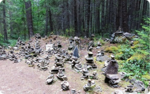 IRVGO 2 Nov 15 Mt Tzouhalem Inukshuk Village Doyle