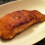 pan fried salmon