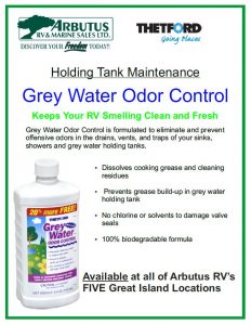 Grey Water Odor Control