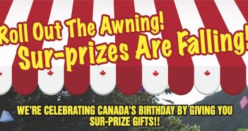 Sur-prize! It’s Roll Out the Awning Time at Arbutus RV.
